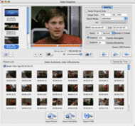 Xilisoft Video Snapshot for Mac screenshot